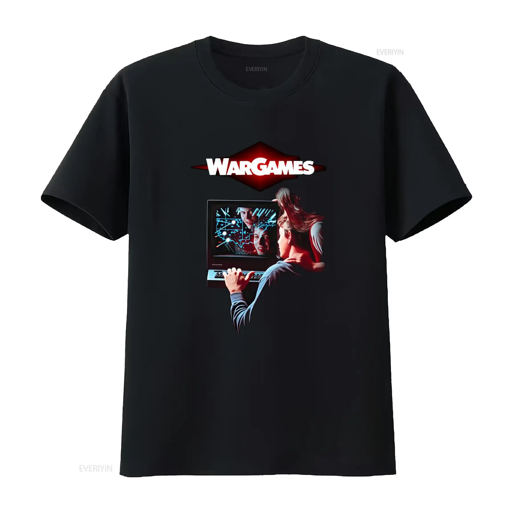 Streetwear Brand Graphic Designer - WarGames Cult Movie T Shirt Retro
