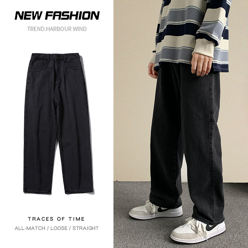 Streetwear Brand Jeans - New Streetwear Baggy Jeans Men Korean