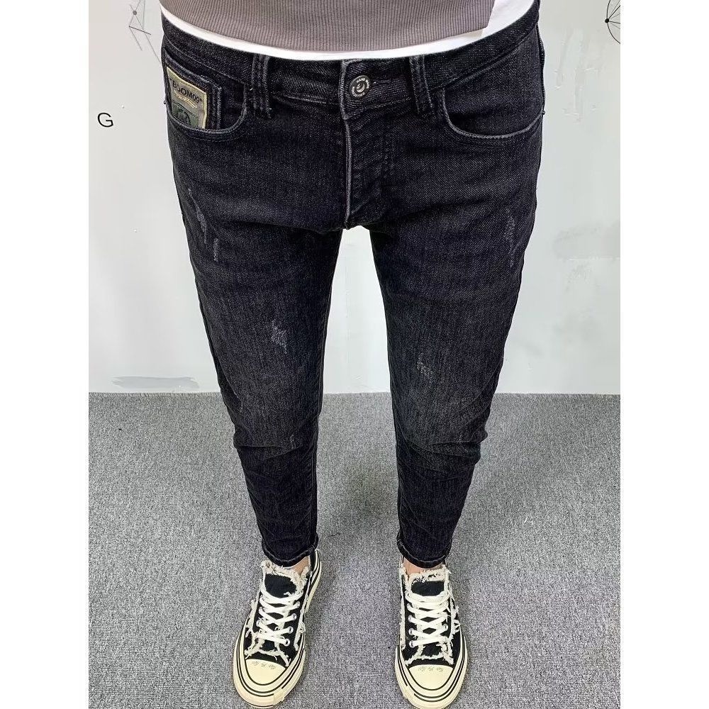 New Fashion Spring Autumn Men' - Streetwear Brand Jeans ulasan dan harga