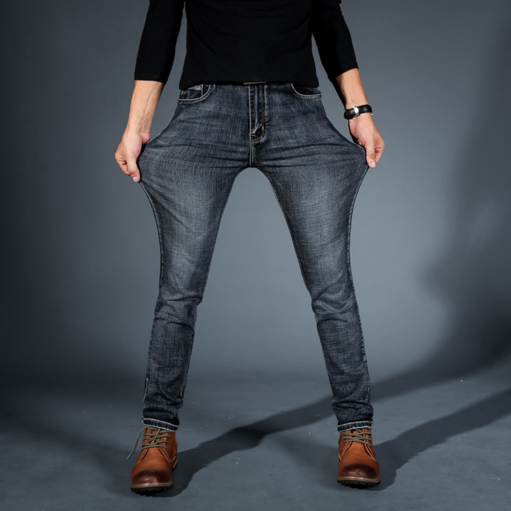 Fashion Minimalist Stretch Jea - Streetwear Brand Jeans ulasan dan harga