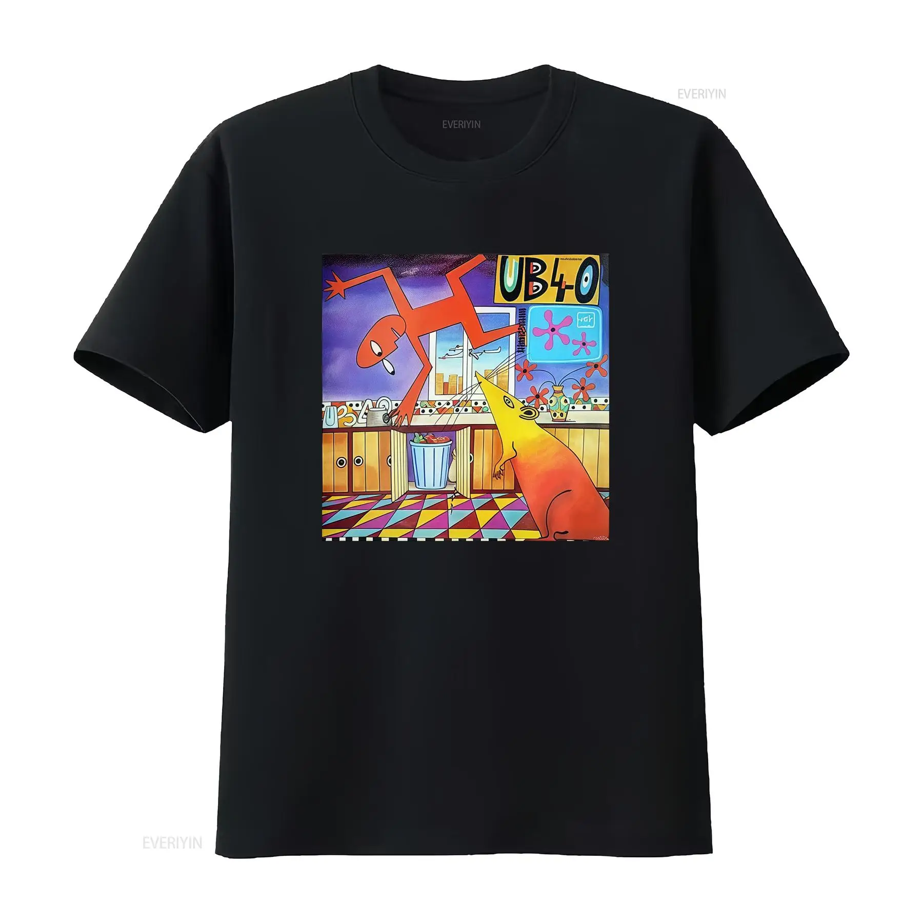 UB40 Rat In The Kitchen T Shir - Streetwear Brand Graphic Designer ulasan dan harga