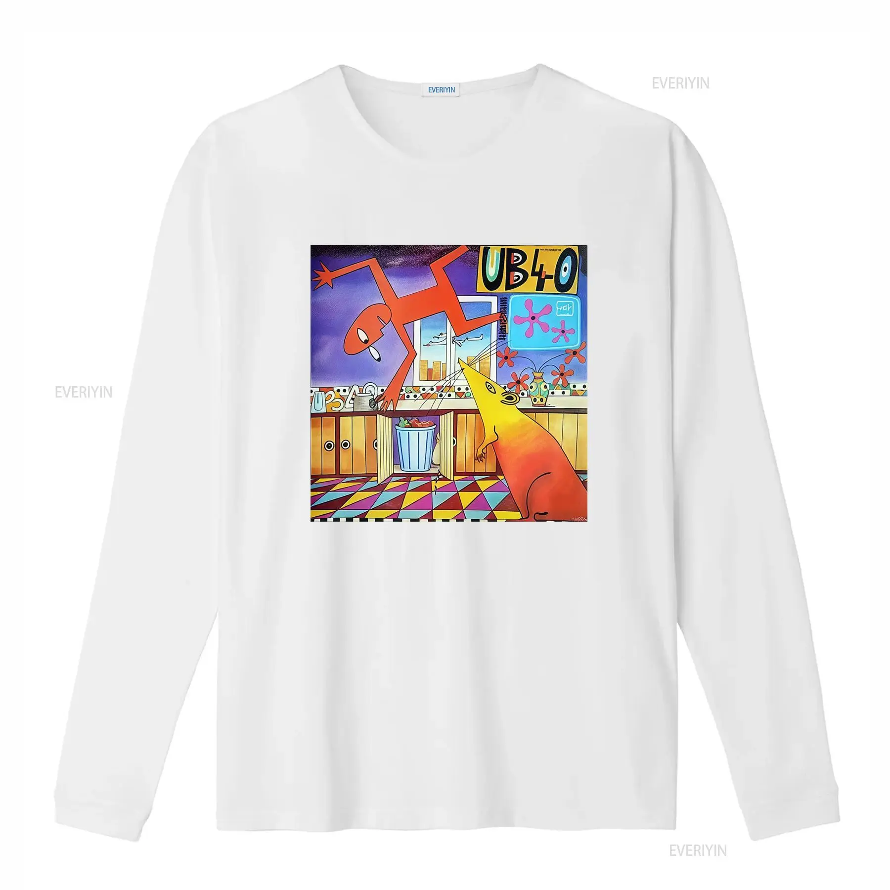 UB40 Rat In The Kitchen T Shir - Streetwear Brand Graphic Designer ulasan dan harga