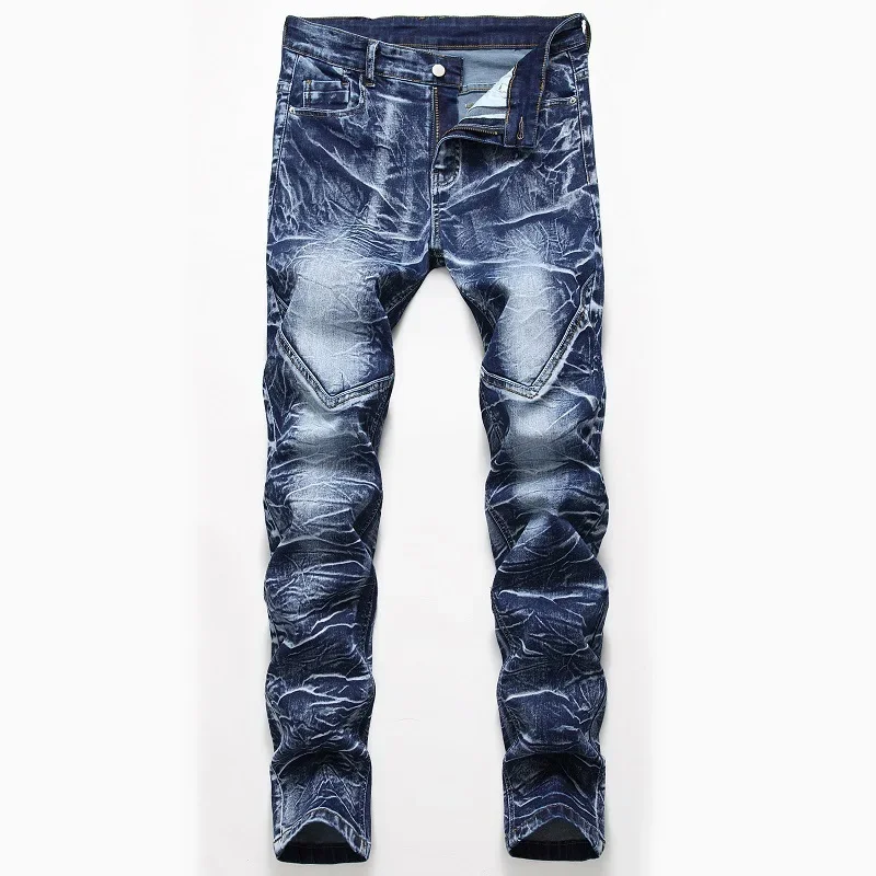 Fashion Print Men's Elasticity - Streetwear Brand Popular ulasan dan harga