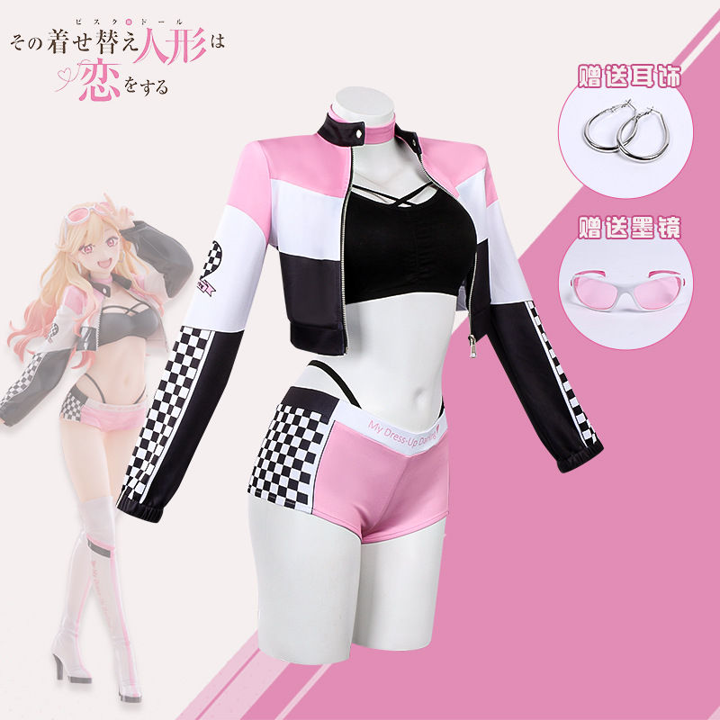 Anime My Dress Up Darling Wig  - Streetwear Brand Shorts ulasan dan harga