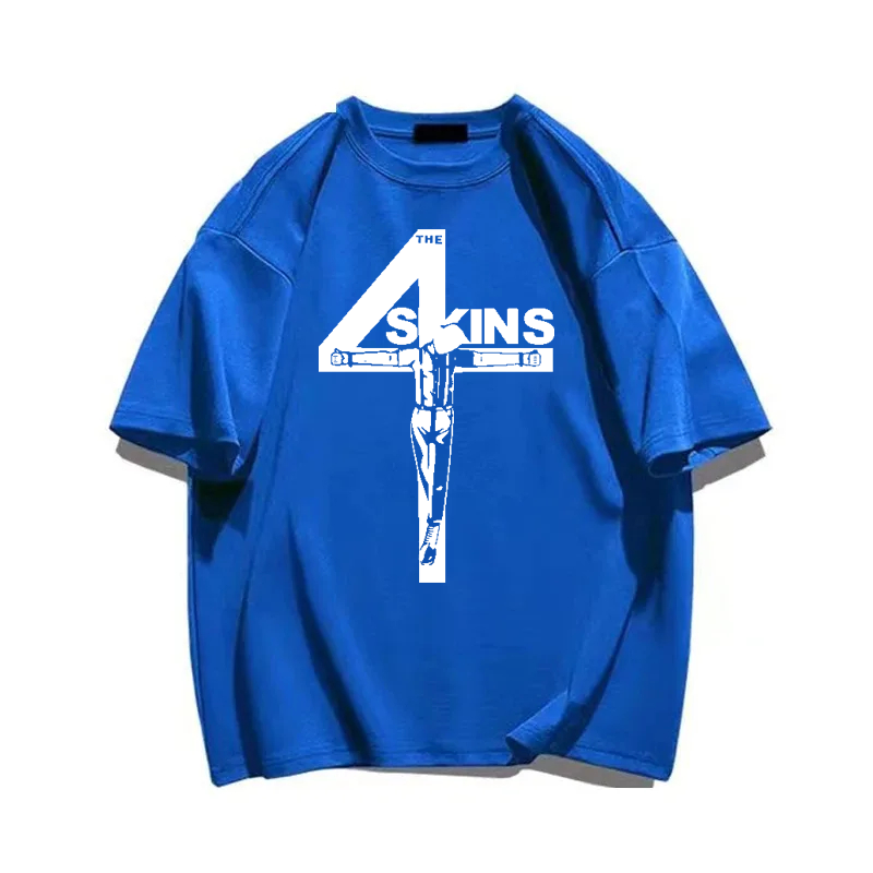 The 4 Skins Oi T Shirt Uk Punk - Streetwear Brands In Uk ulasan dan harga