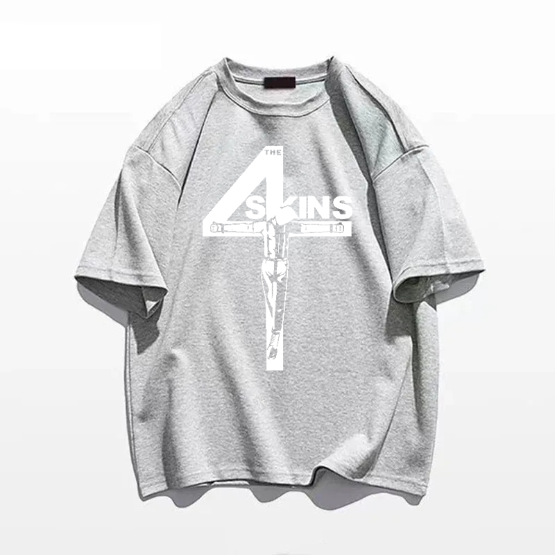 The 4 Skins Oi T Shirt Uk Punk - Streetwear Brands In Uk ulasan dan harga