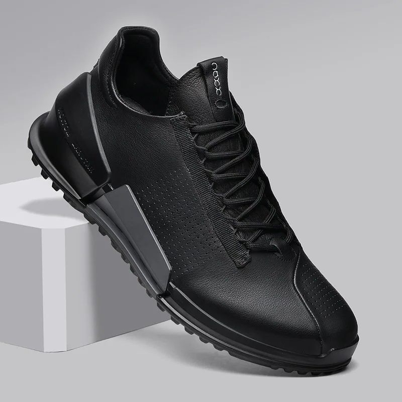 Trendy Genuine Leather Shoes M - Streetwear Brand Popular ulasan dan harga