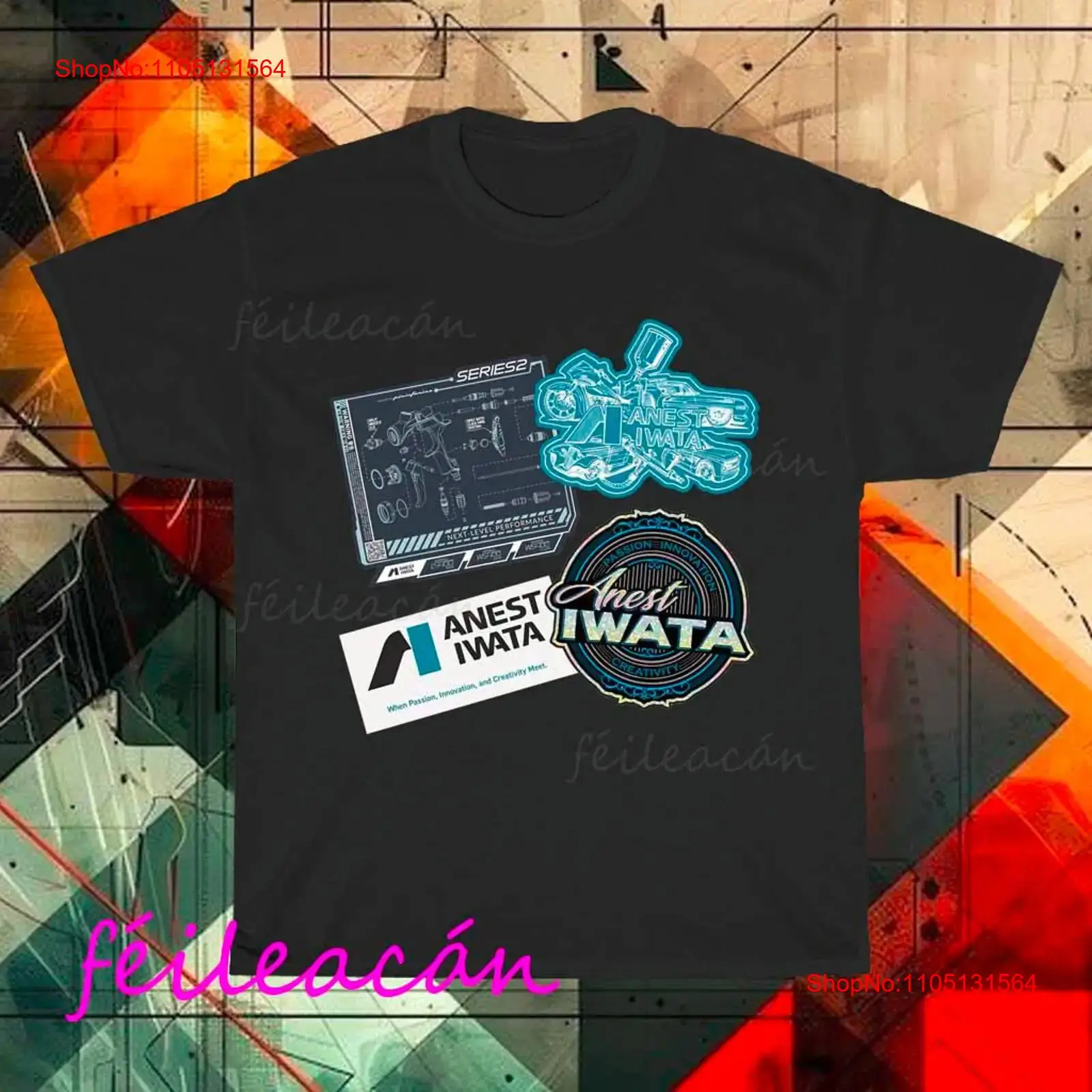 Brand New ANES IWATA Logo Amer - Streetwear Brand Logo Design ulasan dan harga