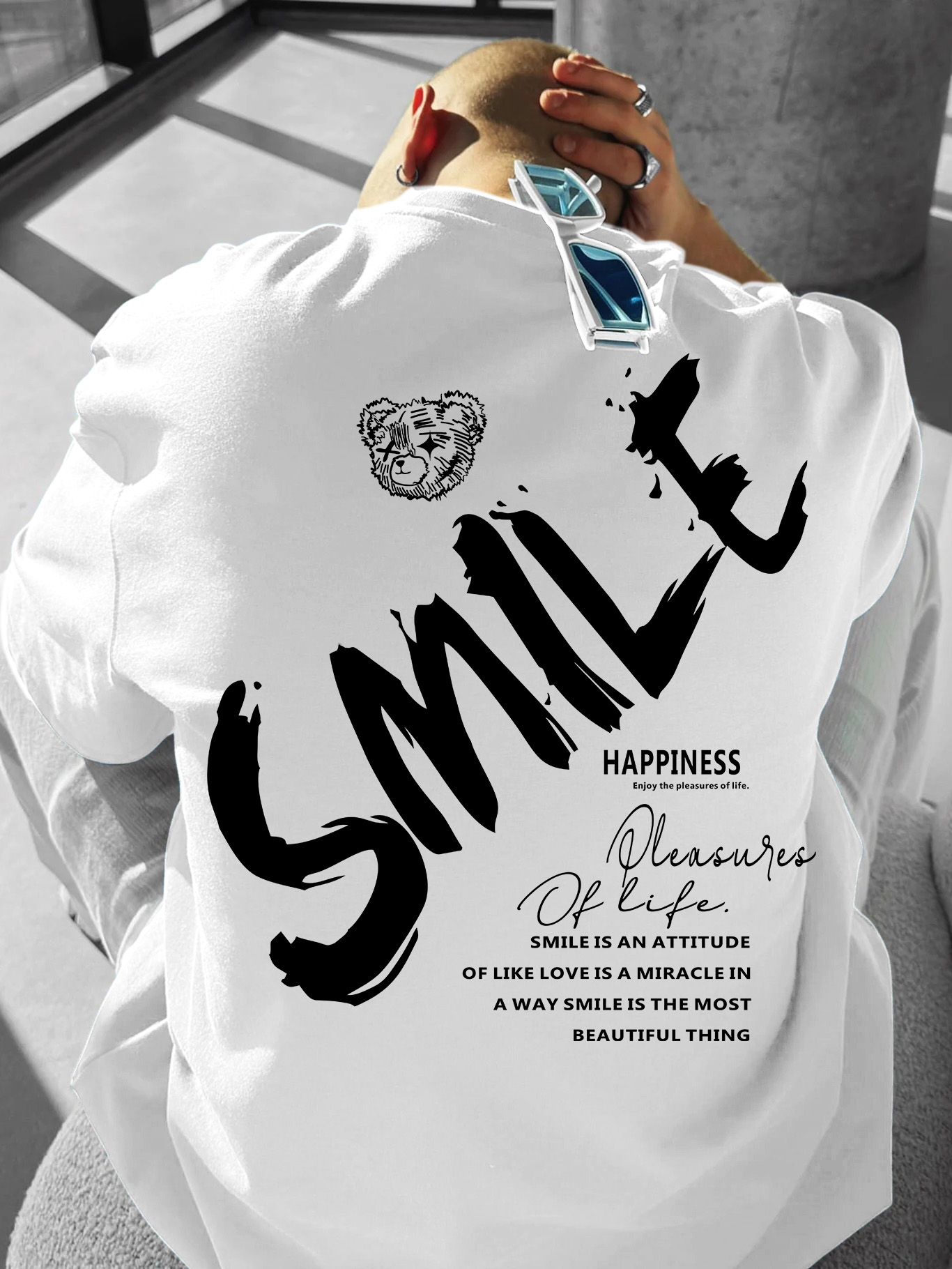 Men's Oversized Streetwear T-s - Streetwear Brand Quotes ulasan dan harga
