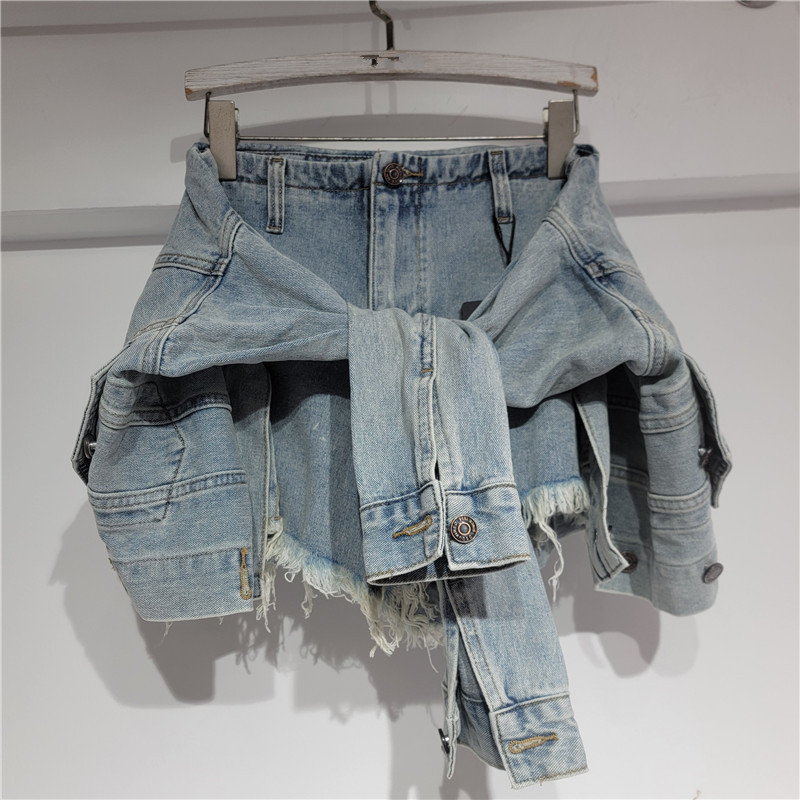 Denim Shorts Women Jeans Vinta - Streetwear Brand Shorts ulasan dan harga