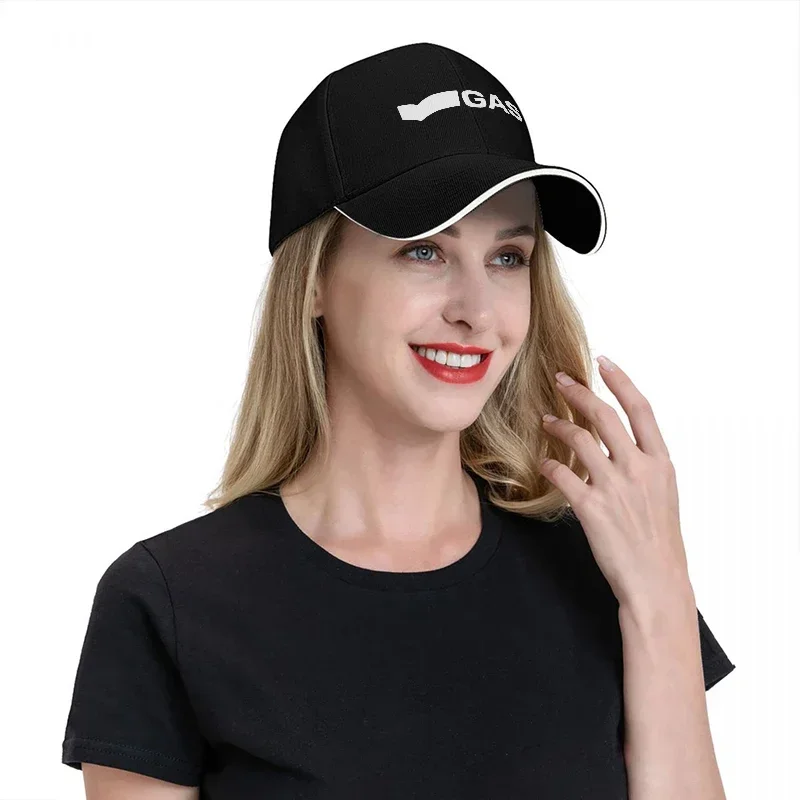 New GAS Brand Logo Black Baseb - Streetwear Brand Logo Design ulasan dan harga