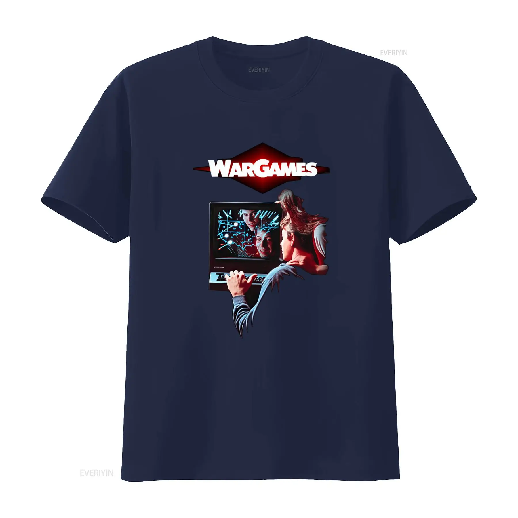 WarGames Cult Movie T Shirt Re - Streetwear Brand Graphic Designer ulasan dan harga