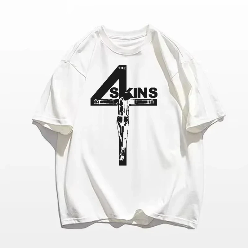 The 4 Skins Oi T Shirt Uk Punk - Streetwear Brands In Uk ulasan dan harga