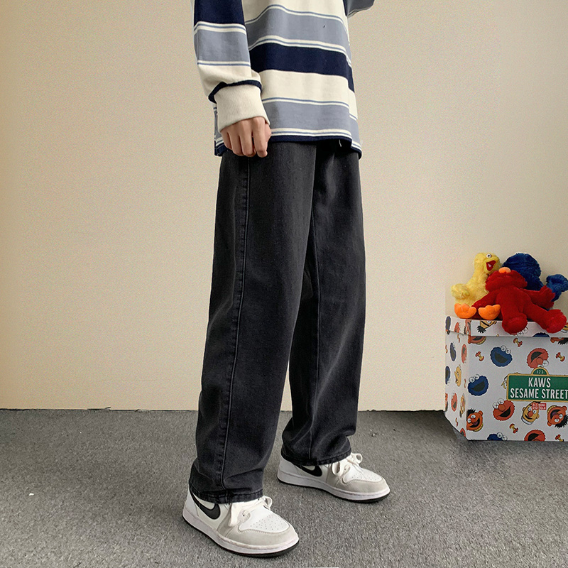 New Streetwear Baggy Jeans Men - Streetwear Brand Jeans ulasan dan harga