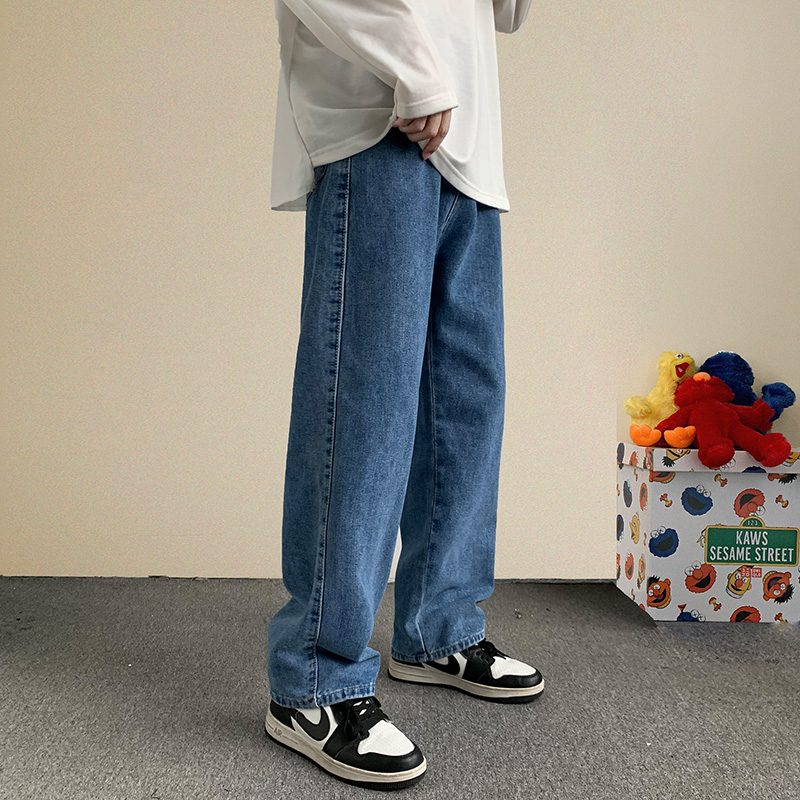 New Streetwear Baggy Jeans Men - Streetwear Brand Jeans ulasan dan harga