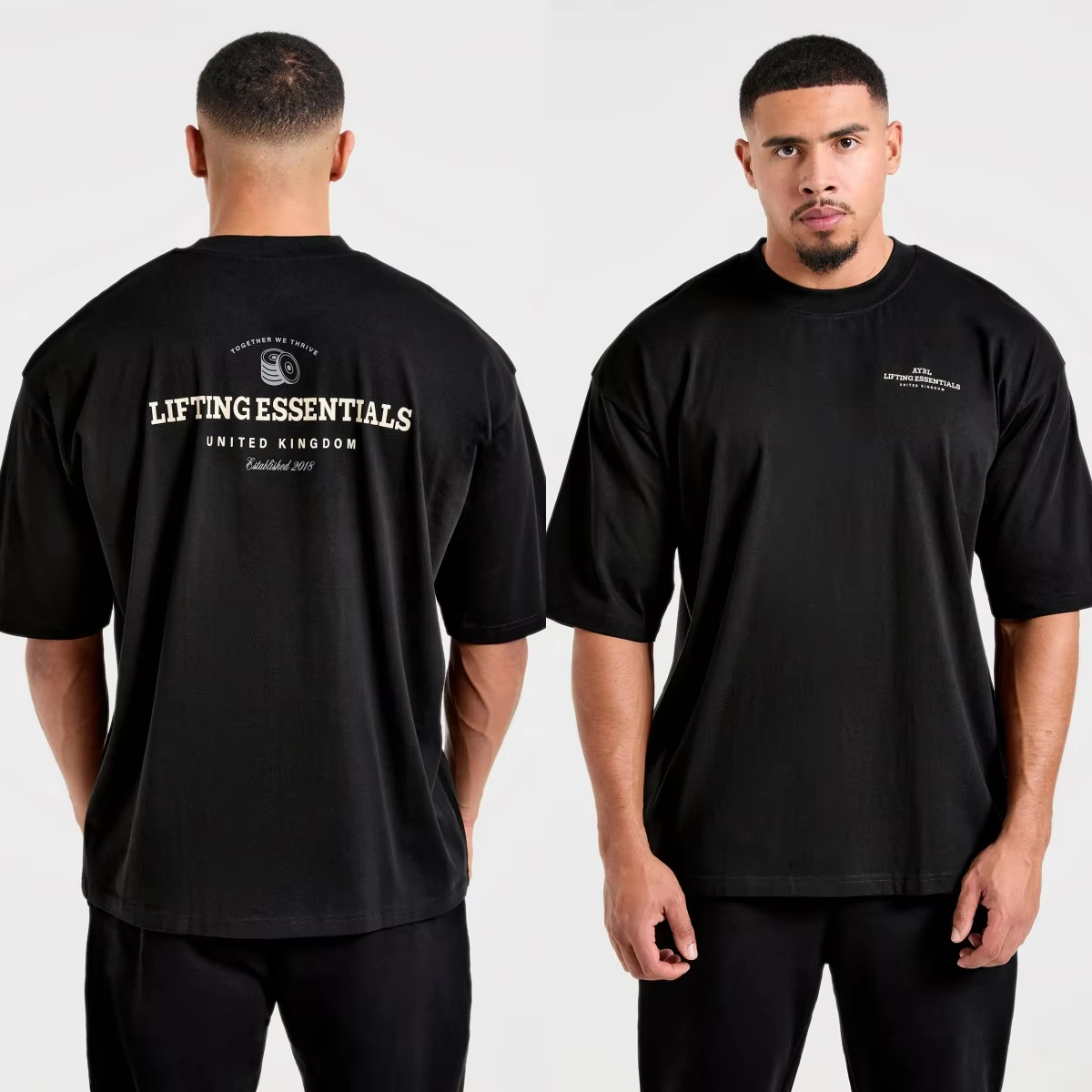 New GYM Classic Logo Strength  - Streetwear Brands Logo ulasan dan harga