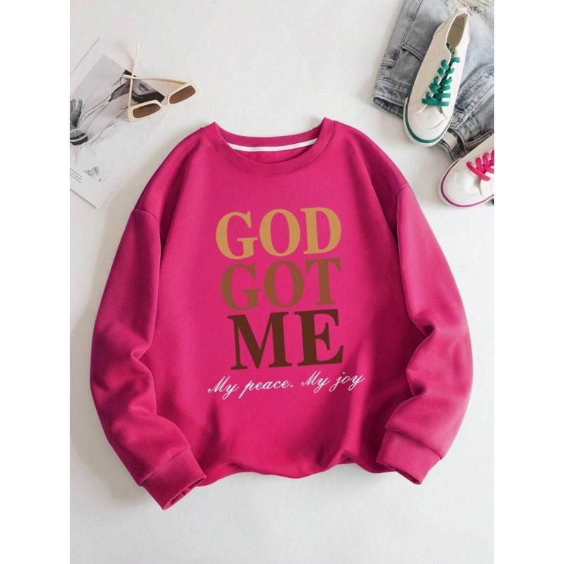 Letter Print Hoodie Women's Ca - Streetwear Brand Collection ulasan dan harga
