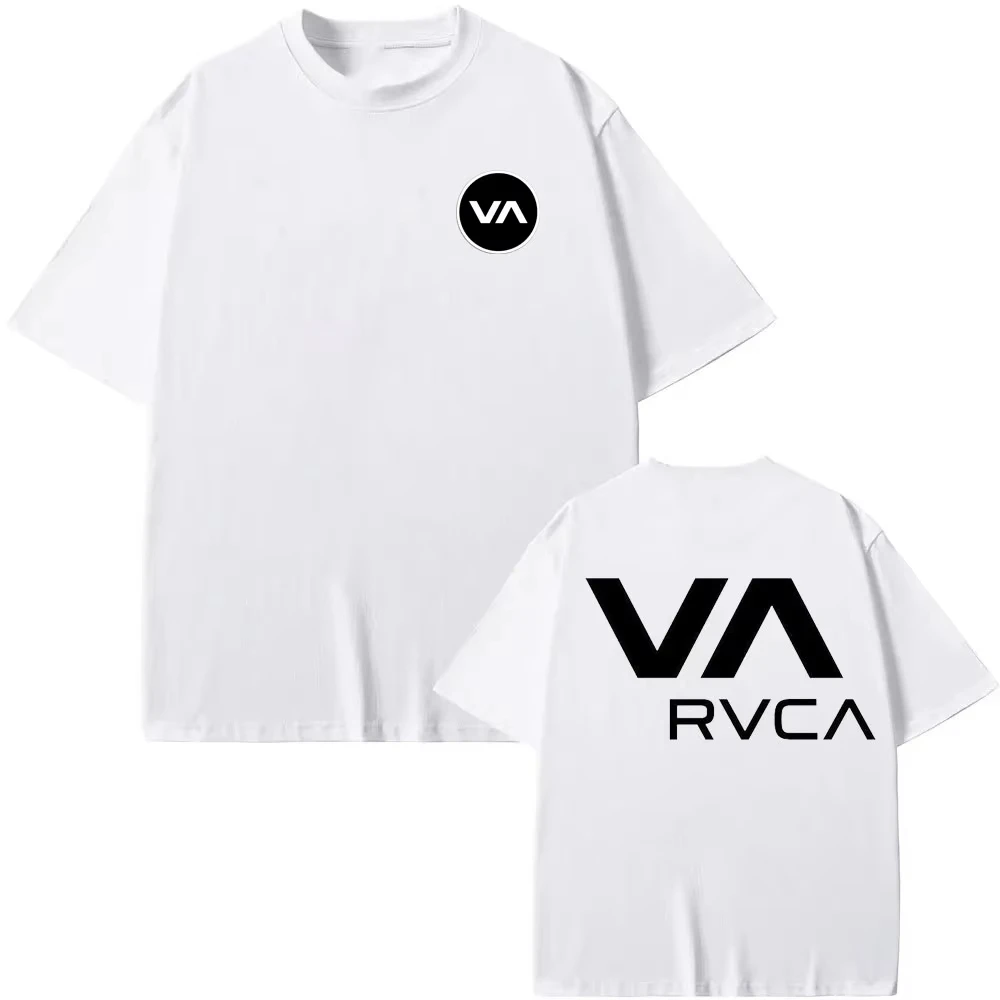 RVCA T Shirt Black Tee Summer  - Women Streetwear Brand ulasan dan harga