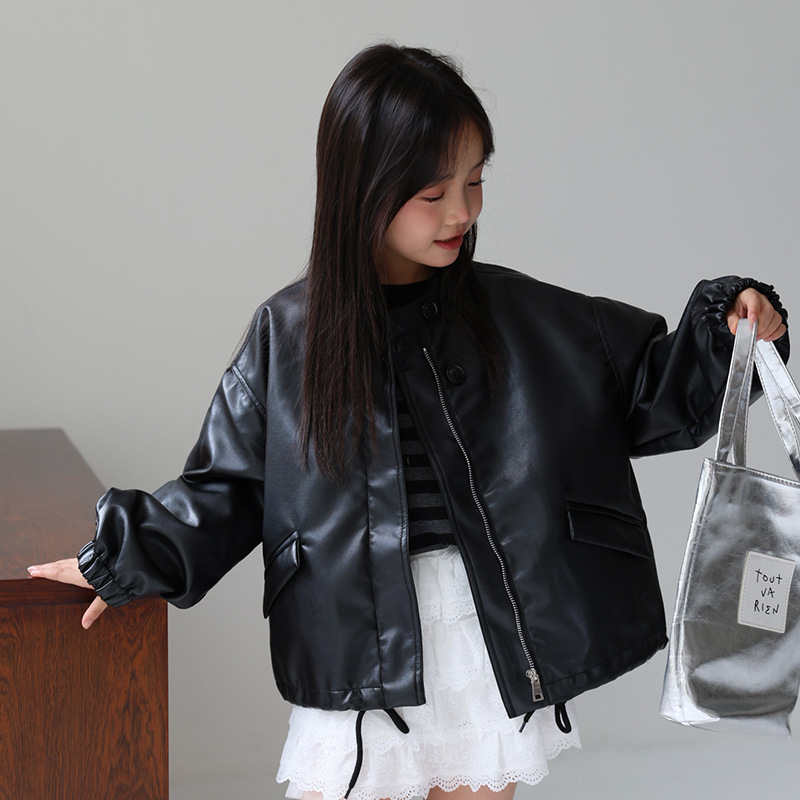 2-12Y Girls Sweet Black Pink R - Streetwear Brand Logo Design ulasan dan harga