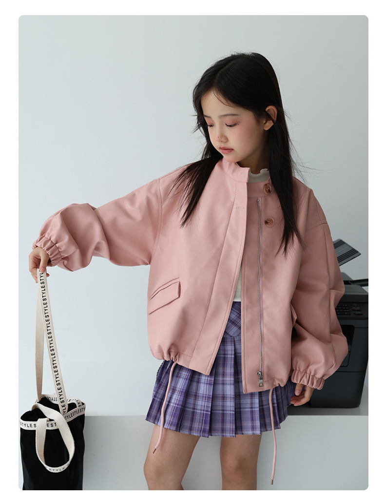 2-12Y Girls Sweet Black Pink R - Streetwear Brand Logo Design ulasan dan harga