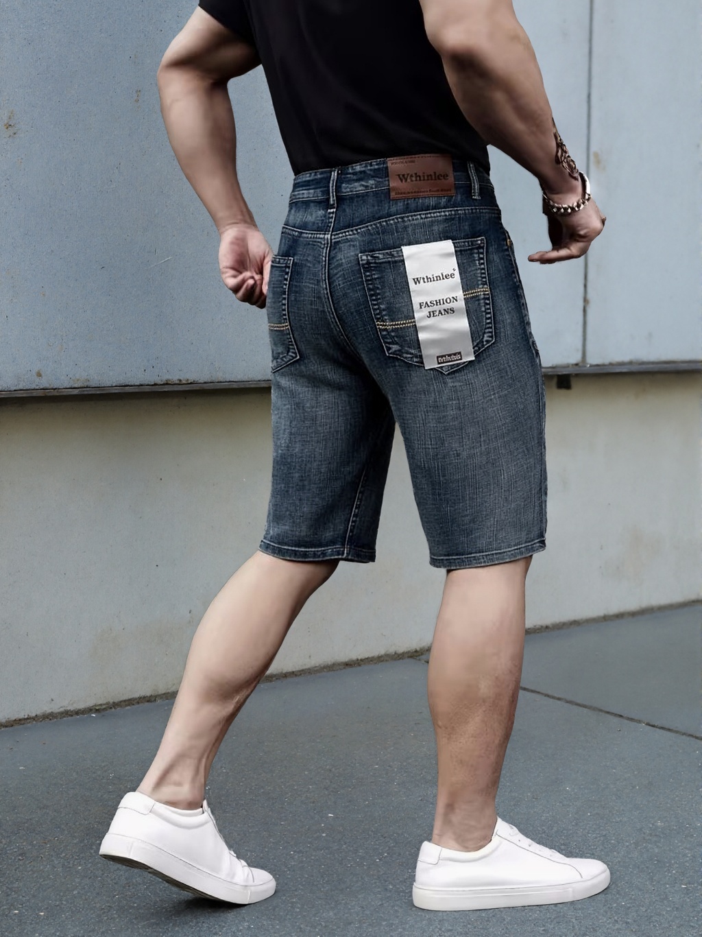 Wthinlee New Business Men's Je - Streetwear Brand Shorts ulasan dan harga