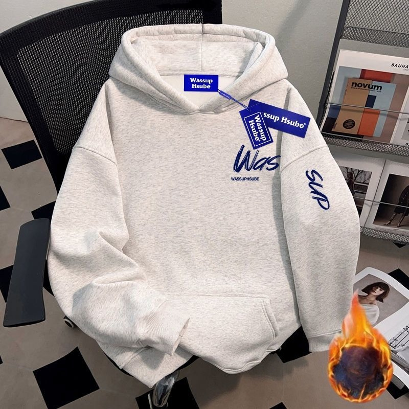 Popular Letter Hooded Sweatshi - Streetwear Brand Popular ulasan dan harga