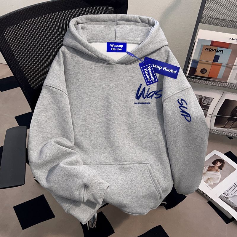 Popular Letter Hooded Sweatshi - Streetwear Brand Popular ulasan dan harga